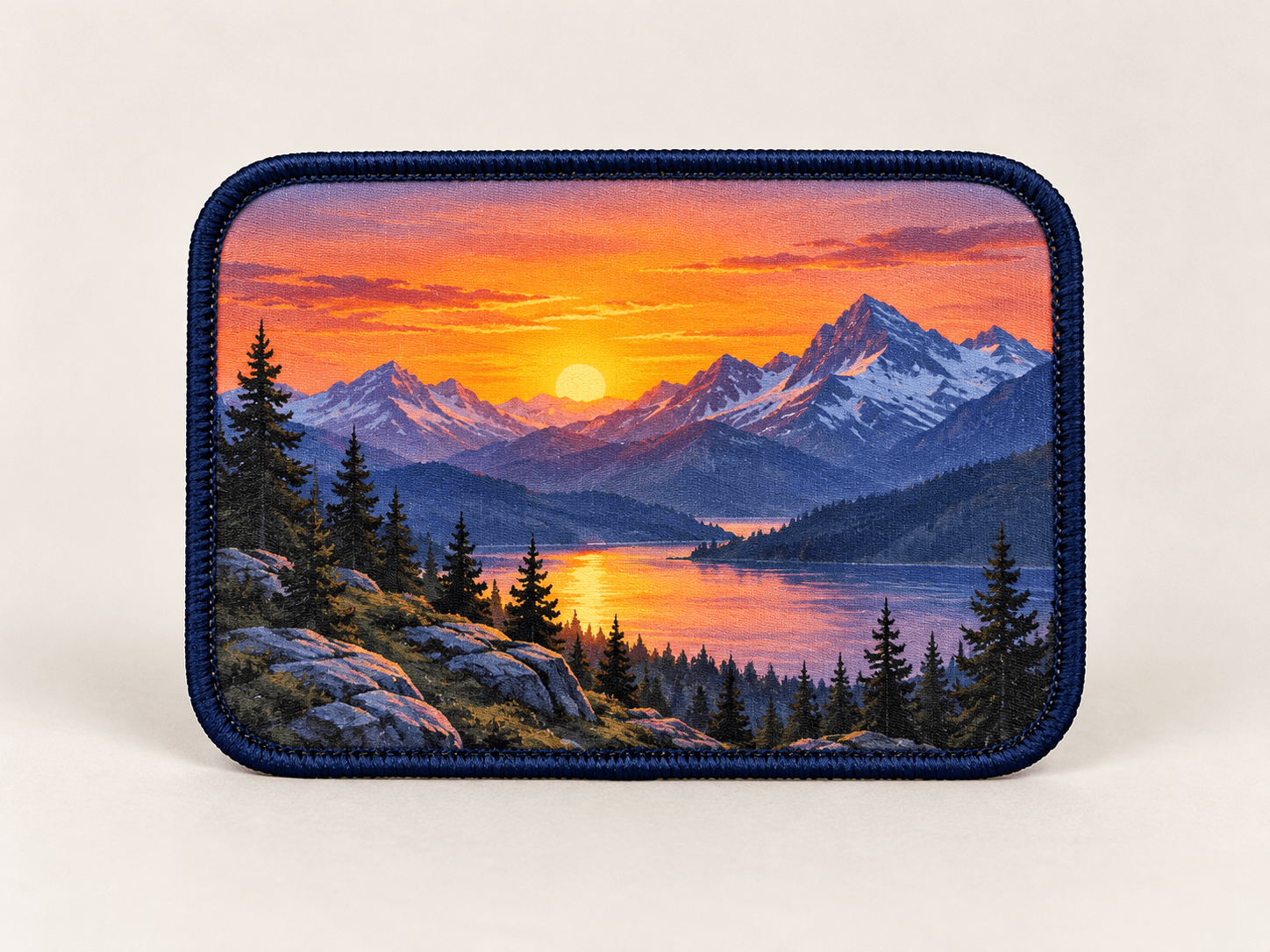 printed patches design example