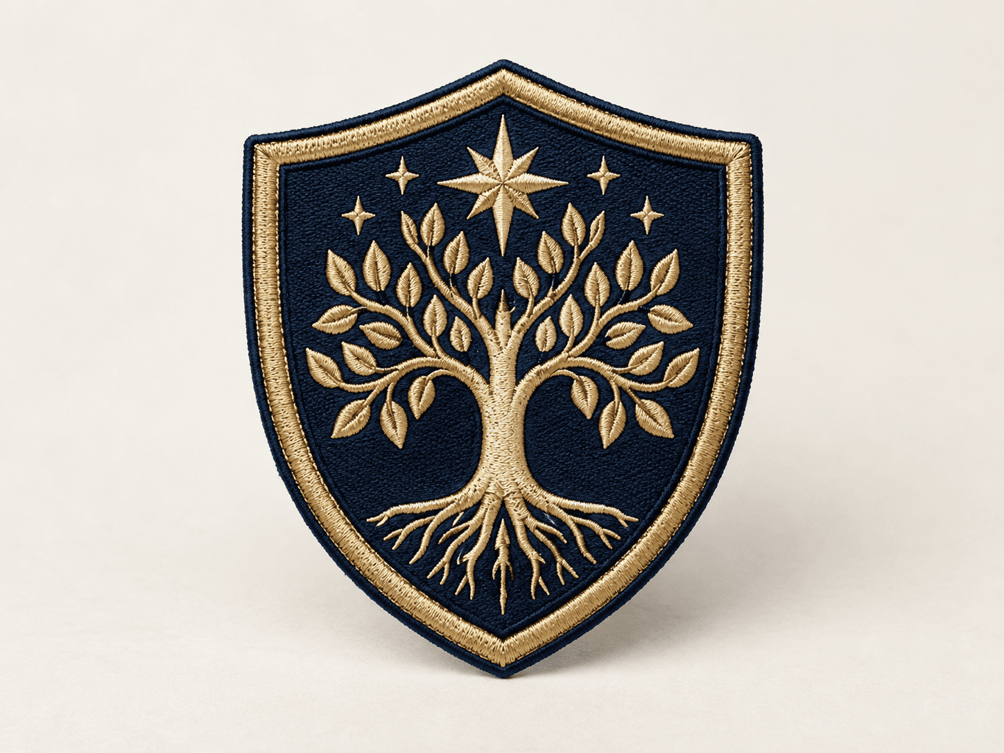 shield patches design example